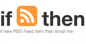 ifttt rss feed to email