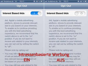 interessenbasierte werbung