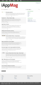 Altes iAppMag Theme