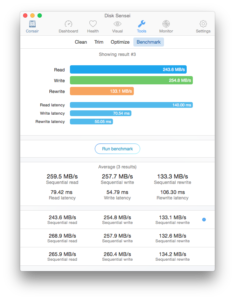 Disk Sensei Benchmark-Test